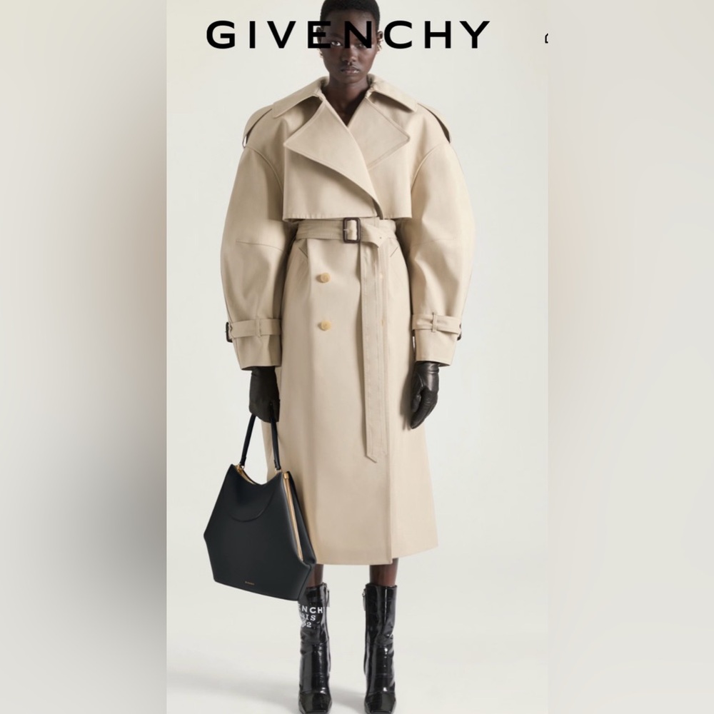 Givenchy Cream Trench Coat